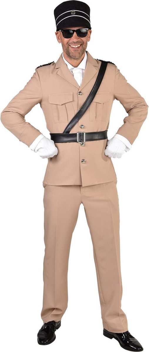 Politie & Detective Kostuum | Marechaussee Van Saint Trope | Man | XL | Carnaval kostuum | Verkleedkleding